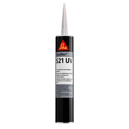 SIKA 521UV UV Resistant LM Polyurethane Sealant-10.3oz Cartridge-White 106096